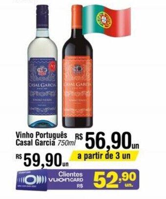 Fort Atacadista Vinho Portugues Casal Garcia 750ml oferta