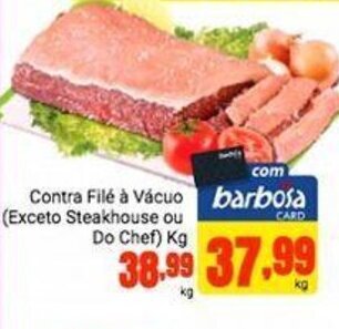 Barbosa Supermercados Contra File a vacuo 1kg oferta