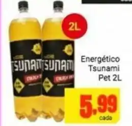Barbosa Supermercados Energetico Tsunami 2L oferta