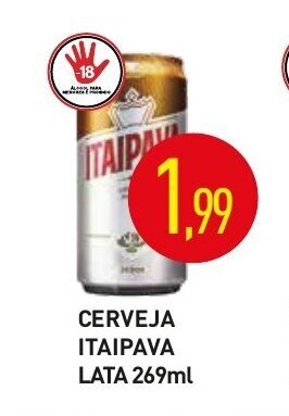 Calvo Atacadista Cerveja Itaipava lata 269ml oferta
