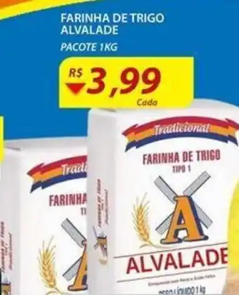 Assaí Atacadista Farinha de Trigo Alvalade 1kg oferta