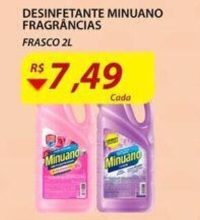 Assaí Atacadista Desinfetante Minuano Frag. 2L oferta