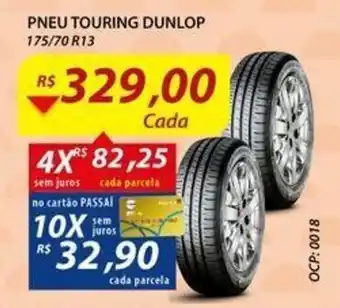 Assaí Atacadista Pneu Touring Dunlop 175/70 R13 oferta