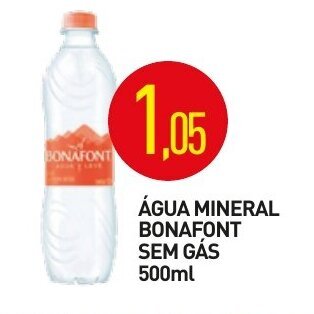 Agua Mineral Bonafont Sem Gas 500ml