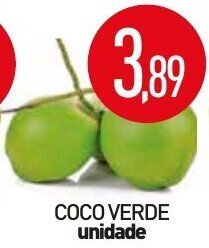 Calvo Atacadista Coco verde unidade oferta