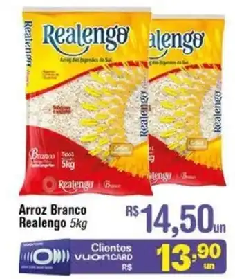 Fort Atacadista Arroz Branco Realengo 5kg oferta