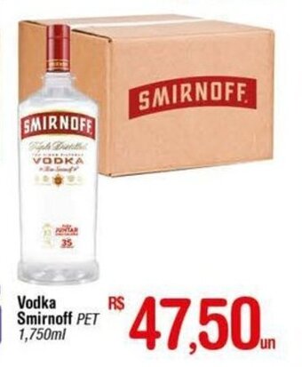 Fort Atacadista Vodka Smirnoff 1.75L oferta