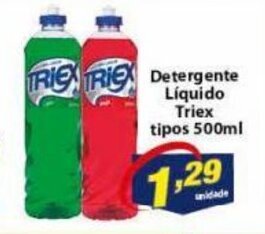 Vencedor Atacadista Detergente Liquido Triex tipos 500ml oferta