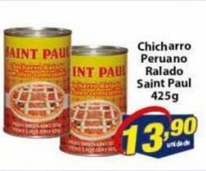 Vencedor Atacadista Chicharro Peruano Ralado Saint Pual 425g oferta