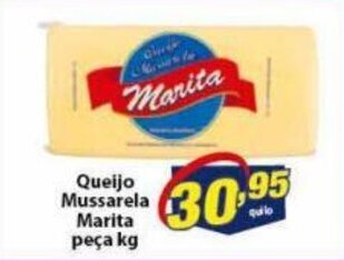 Queijo Mussarela Marita peca 1kg