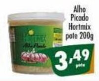Alho Picado Hortmis pote 200g
