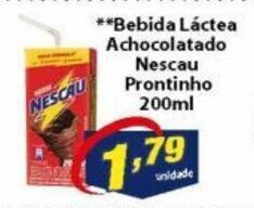 Vencedor Atacadista Bebida Lactea Achocolatado Nescau Protinho 200ml oferta