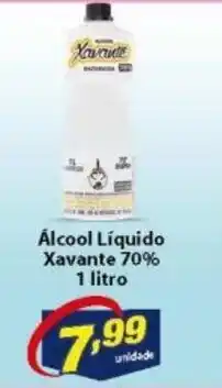 Alcool Liquido Xavante 70% 1L