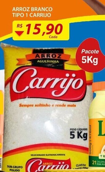 Assaí Atacadista Arroz branco tipo 1 Carrijo 5kg oferta