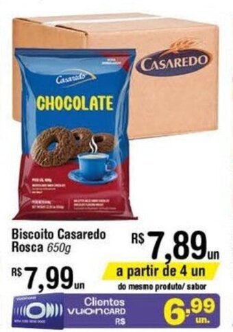Biscoito Casaredo Rosca 650g