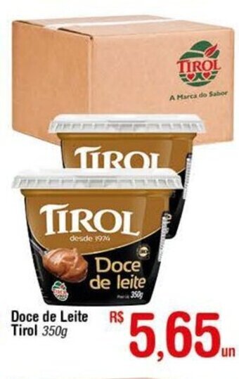 Fort Atacadista Doce de leite Tirol 350g oferta