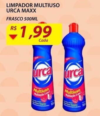Assaí Atacadista Limpador Multiuso Urca Maxx 500ml oferta