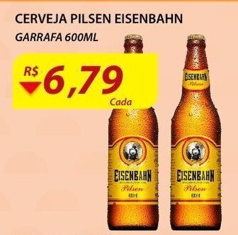 Assaí Atacadista Cerveja Pilsen Eisenbahm 600ml oferta