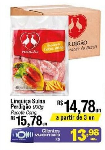 Fort Atacadista Linguica Suina Perdigao 900g oferta