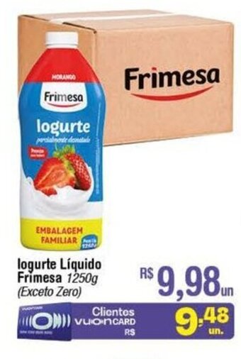 Fort Atacadista Iogurte Liquido Frimesa 1250g oferta