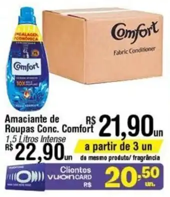 Fort Atacadista Amaciante de roupas Conc. Comfort 1.5L oferta