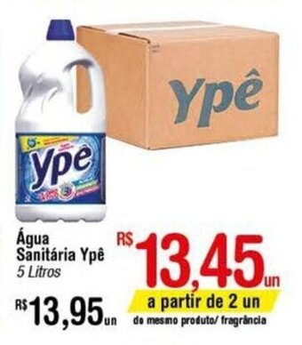 Fort Atacadista Agua Sanitaria Ype 5L oferta