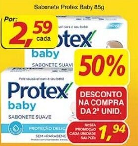 Supermercados Guanabara Sabonete protex baby 85g oferta
