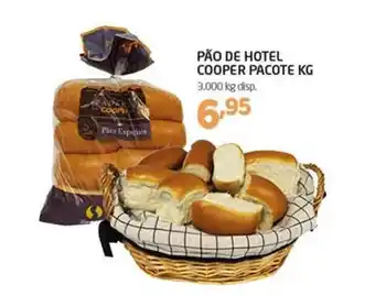 Cooper Pao de Hotel Cooper Pacote 1kg oferta