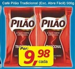 Supermercados Guanabara Cafe Pilao Tradicional 500g oferta