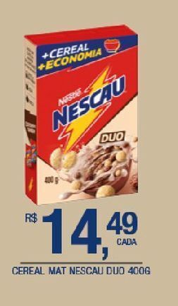 DB Supermercados Cereal nescau duo 400g oferta