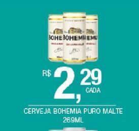 DB Supermercados Cerveja bohemia puro malte 269ml oferta