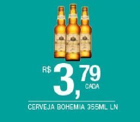 DB Supermercados Cerveja bohemia 355ml oferta