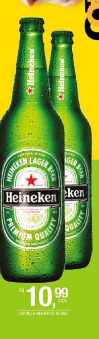 DB Supermercados Cerveja heineken 600ml oferta