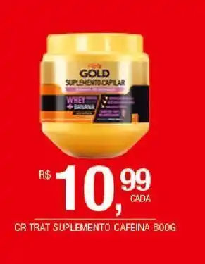 Niely gold nsuplemento capilar cafeina 800g