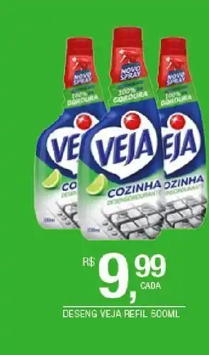 Desengraxante veja refil 500ml