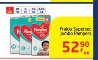 Tenda Atacado Fralda supersec jumbo pampers oferta