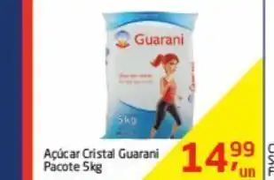 Tenda Atacado Açúcar cristal guarani pacote 5 kg oferta