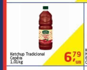 Tenda Atacado Ketchup tradicional cepêra oferta
