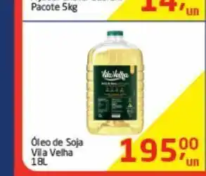 Óleo de soja vila velha 18 l