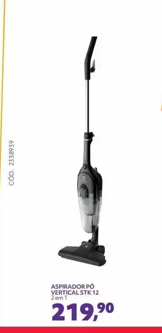Aspirador pó vertical stk 12 2 em 1
