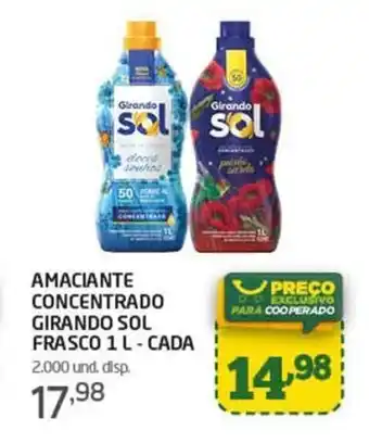 Cooper Amaciante concentrado Girando Sol Frasco 1L cada oferta