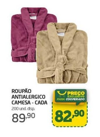 Roupao Antialergico Camesa cada