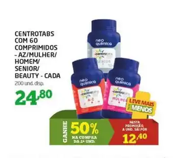 Cooper Centrotabs com 60 comprimidos oferta