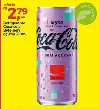 Refrigerante Coca Cola Byte sem acucar 310ml