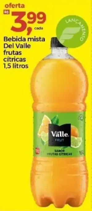 Bebida mista Del Valle frutas citricas 1.5L