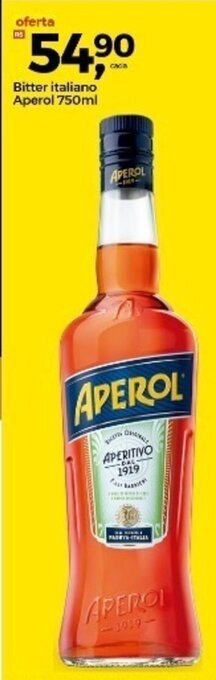 Frangolândia Bitter Italiano Aperol 750ml oferta