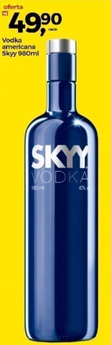 Frangolândia Vodka Americana Skyy 980ml oferta