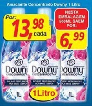 Supermercados Guanabara Amaciante Concentrado Downy 500ml oferta