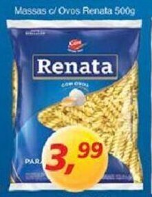 Supermercados Guanabara Massa c/ Ovos Renata 500g oferta