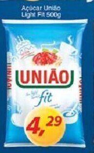 Supermercados Guanabara Acucar Uniao Light Fit 500g oferta